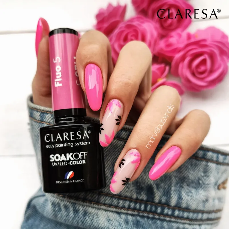 CLARESA UV/LED gél lakk 5g - FLUO 5