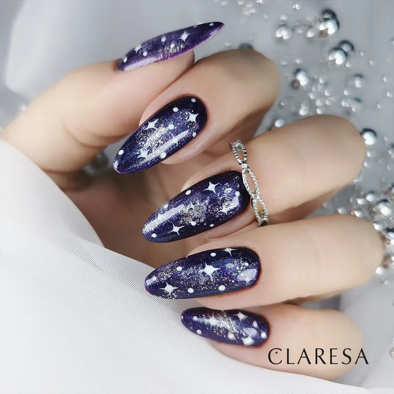 CLARESA UV/LED gél lakk 5g - Galaxy Purple