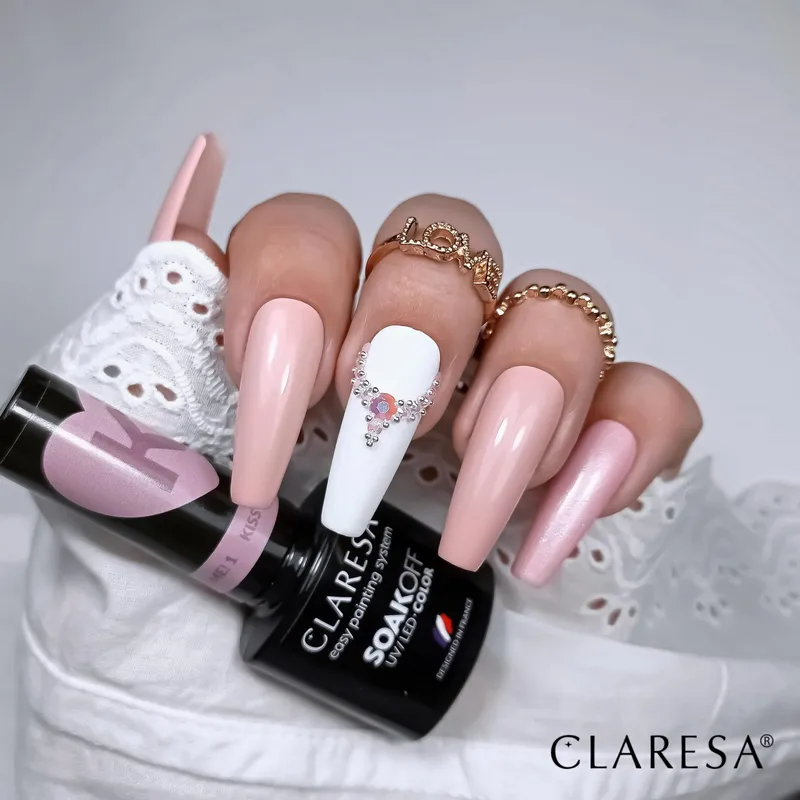 CLARESA UV/LED gél lakk 5g -  Kiss Me! 2