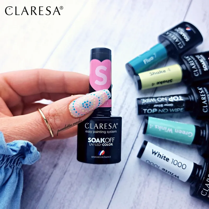 CLARESA UV/LED gél lakk 5g -  Kiss Me! 3