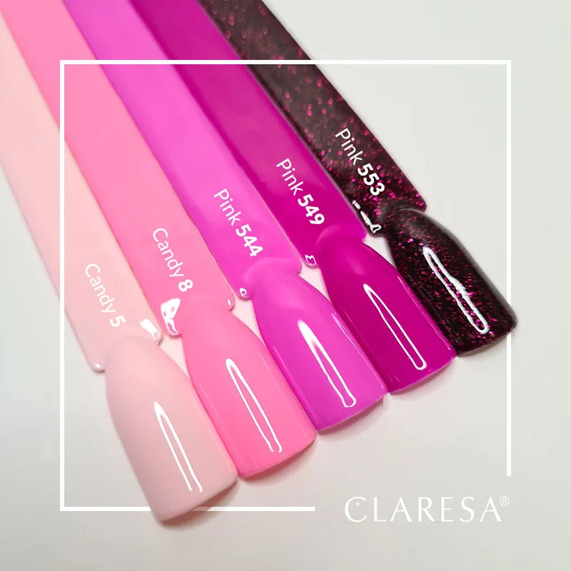 CLARESA UV/LED gél lakk 5g - CANDY 8