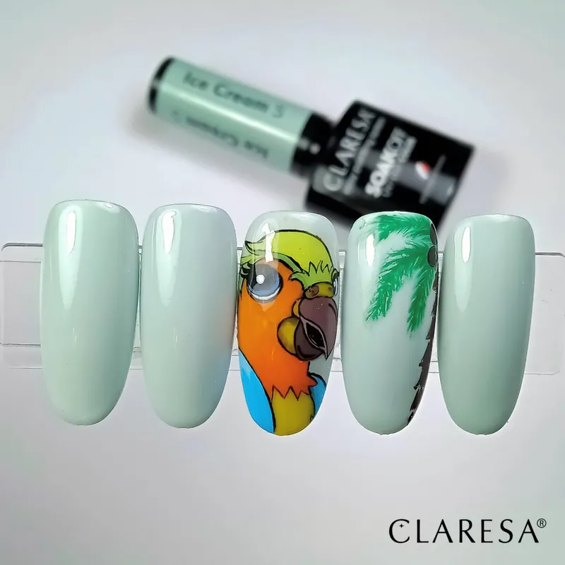 CLARESA UV/LED gél lakk 5g - Ice Cream 5