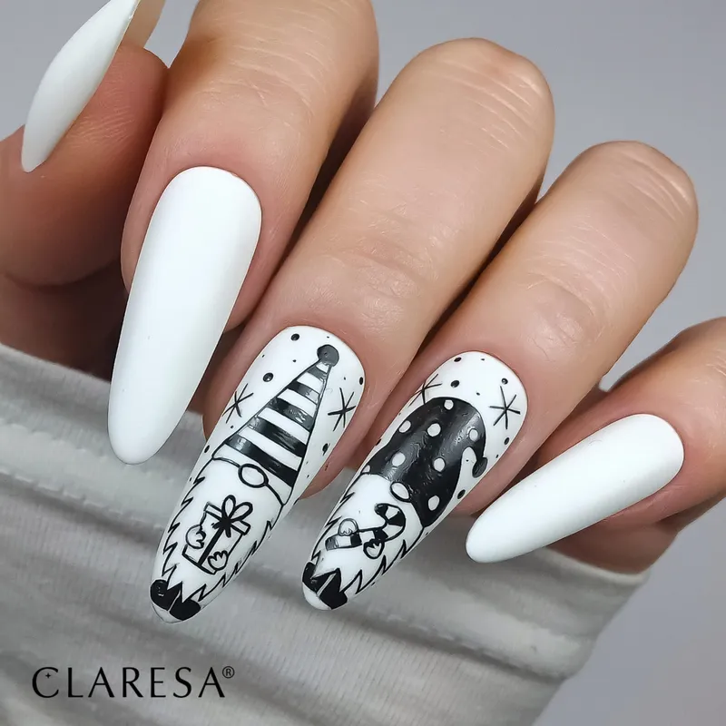 CLARESA UV/LED gél lakk 5g No.1000 White