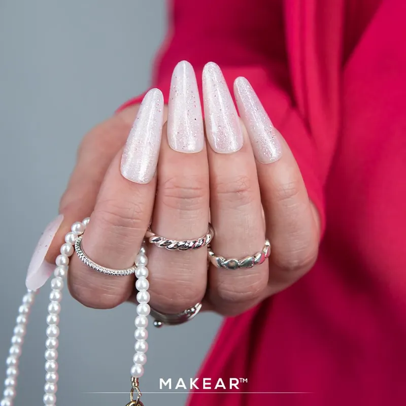 MAKEAR Gel&Go Builder Gél No.GG20 Milky Glitter 15ml