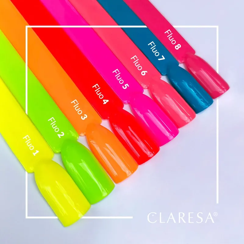 CLARESA UV/LED gél lakk 5g - FLUO 1