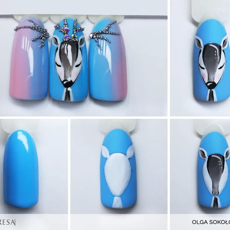 CLARESA UV/LED gél lakk 5g Blue No.702