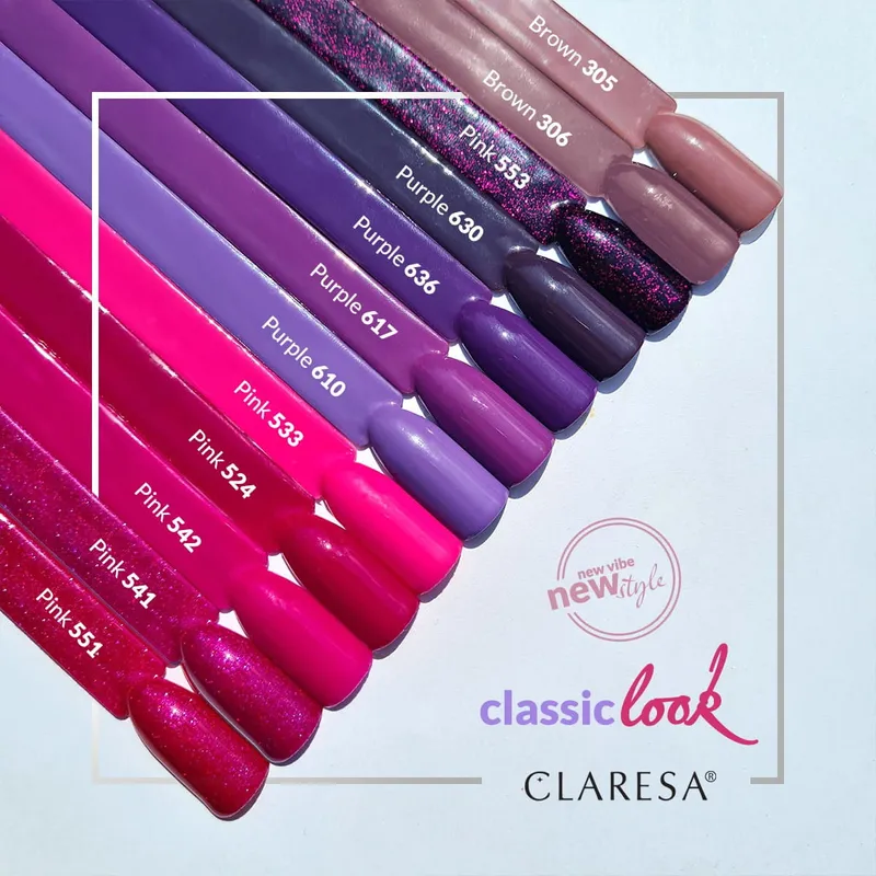 CLARESA UV/LED gél lakk 5g Brown No.306