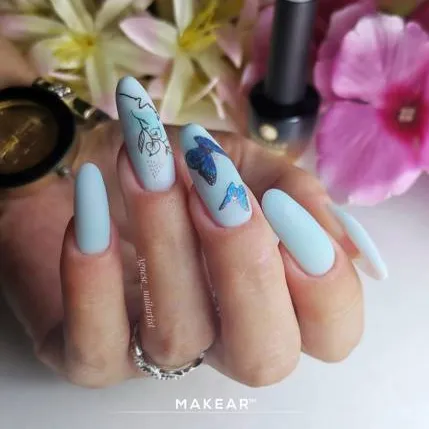 MAKEAR Color Rubber Base 8ml - CRB03 Turquoise