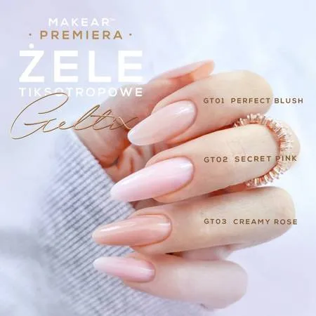 MAKEAR Geltix Builder Gel No.GT03 Creamy Rose 50ml