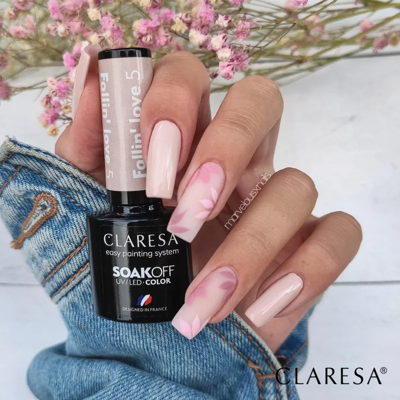 CLARESA UV/LED gél lakk 5g - Fallin' Love 5