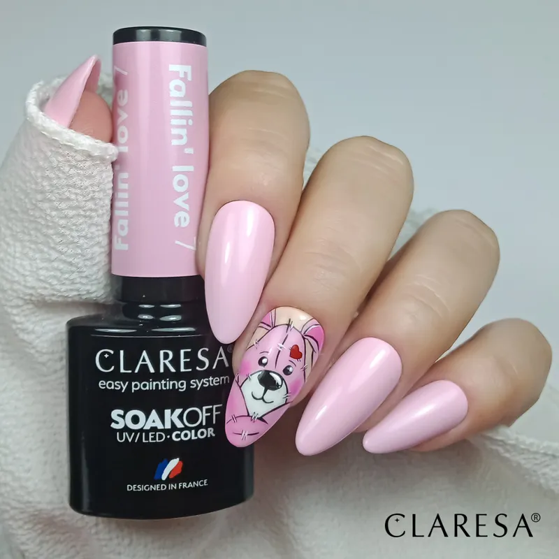 CLARESA UV/LED gél lakk 5g - Fallin' Love 7