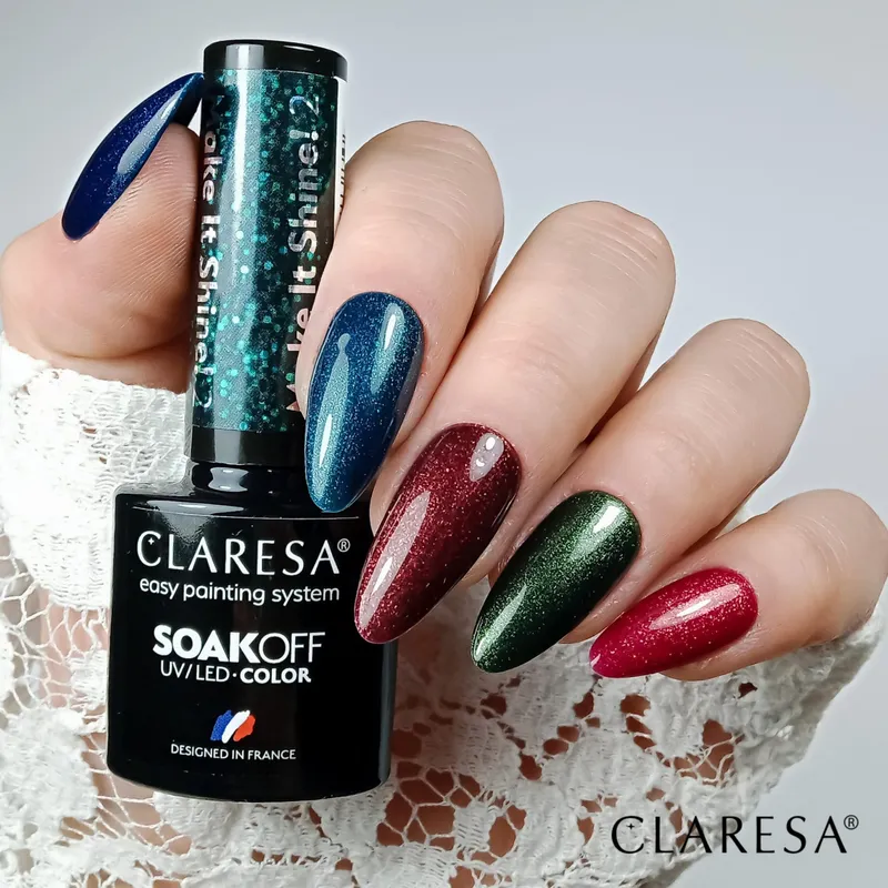 CLARESA UV/LED gél lakk 5g - Make It Shine! 5