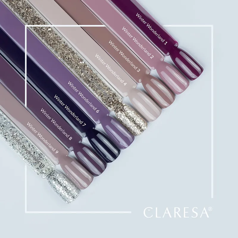 CLARESA UV/LED gél lakk 5g - Winter Wonderland 9