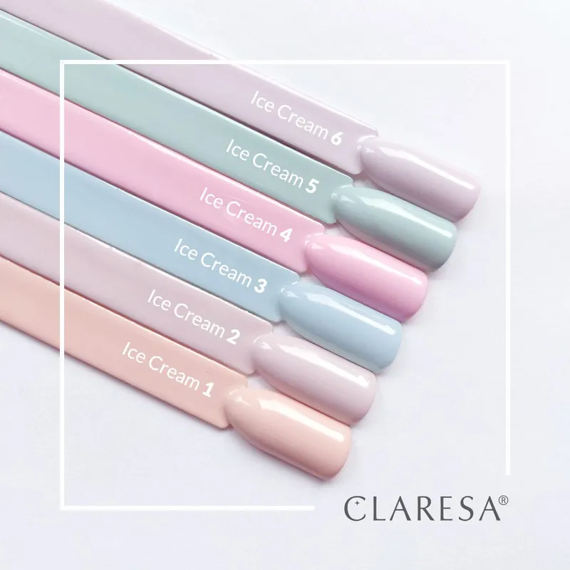 CLARESA UV/LED gél lakk 5g - Ice Cream 3