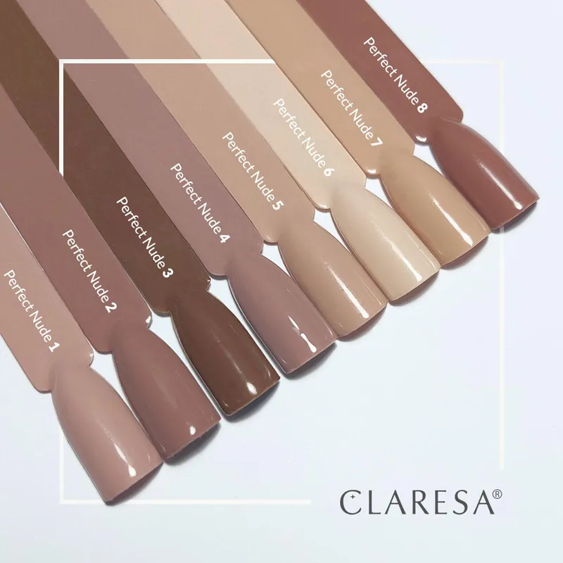 CLARESA UV/LED gél lakk 5g - PERFECT NUDE 1