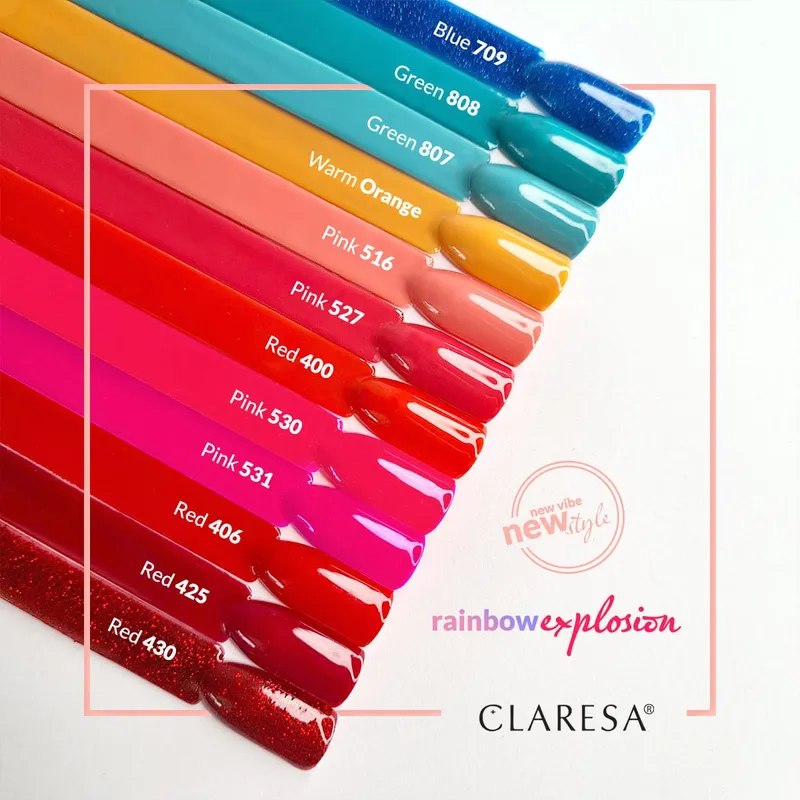 CLARESA UV/LED gél lakk 5g - PINK 531