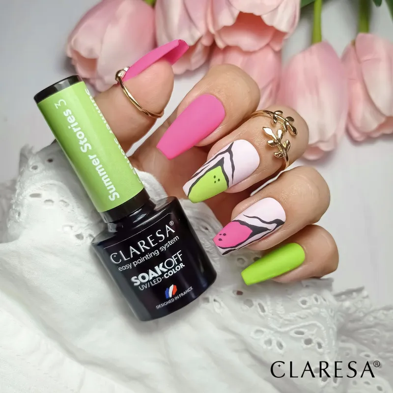CLARESA UV/LED gél lakk 5g - SUMMER STORIES 3