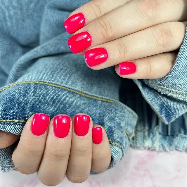 SEMILAC UV/LED Gél Lakk 7ml - 571 - Neon Strawberry