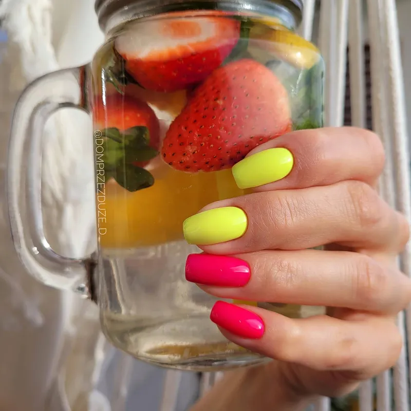 SEMILAC UV/LED Gél Lakk 7ml - 571 - Neon Strawberry