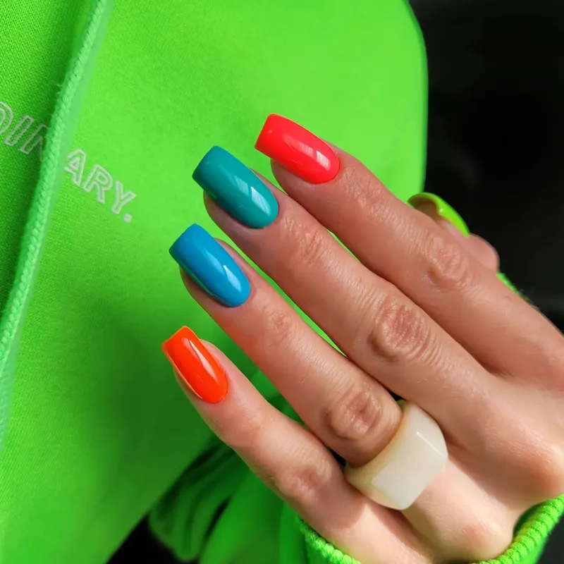 SEMILAC UV/LED Gél Lakk 7ml - 448 - HEMA FREE - Azure Green