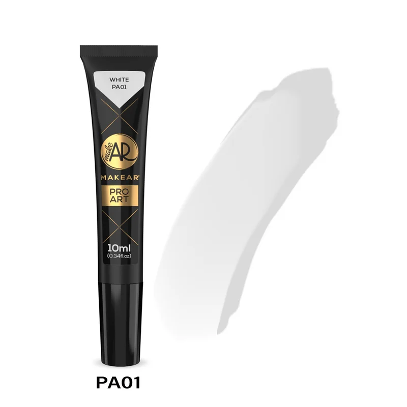 MAKEAR ProArt Gel festőzselé PA01 - 10 ml - White