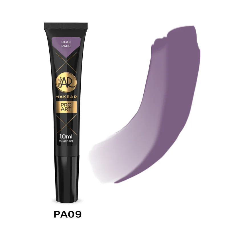 MAKEAR ProArt Gel festőzselé PA09 - 10 ml - Lilac