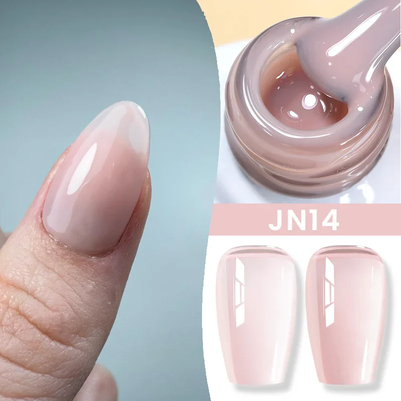 Born Pretty UV/LED gél lakk 10 ml - Jelly Nude Series - JN14