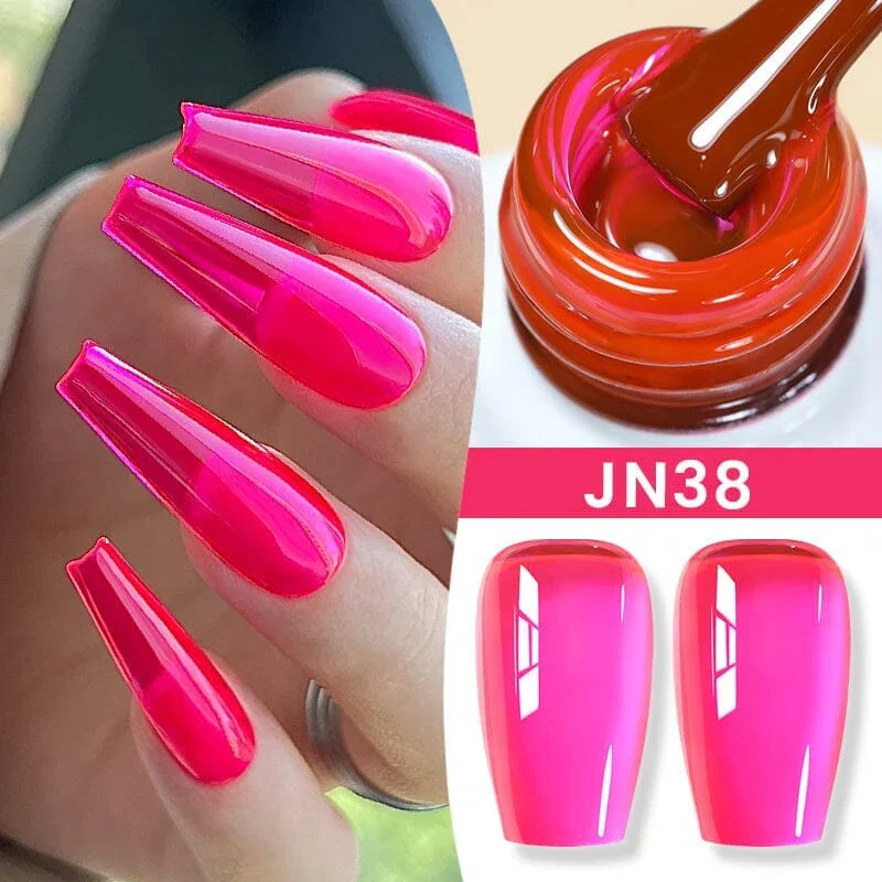 Born Pretty UV/LED gél lakk 10 ml - Jelly Nude Series - JN38