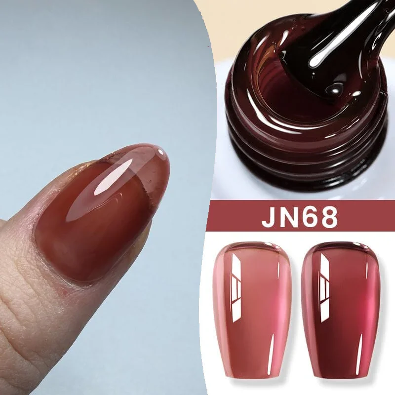 Born Pretty UV/LED gél lakk 10 ml - Jelly Nude Series - JN68
