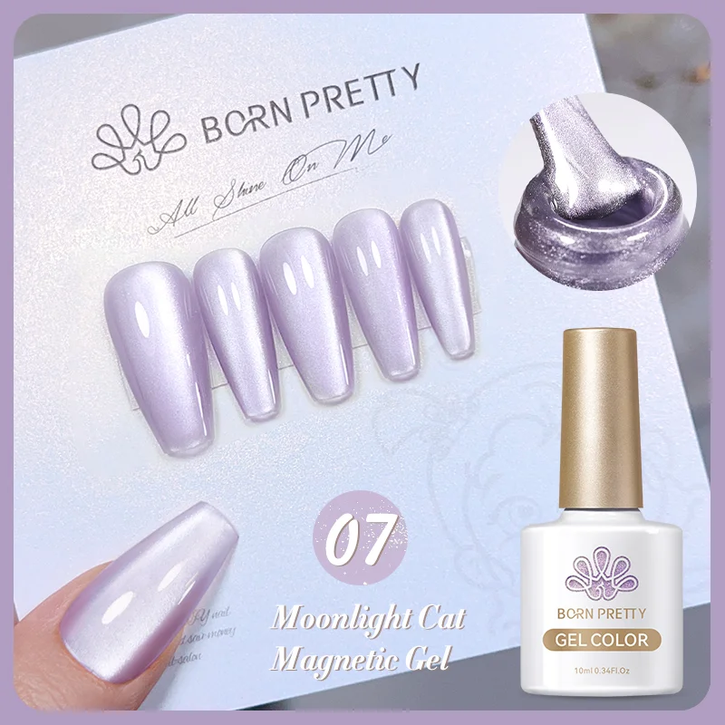 Born Pretty Cat Magnetic gél lakk 10 ml - MY108/MC07