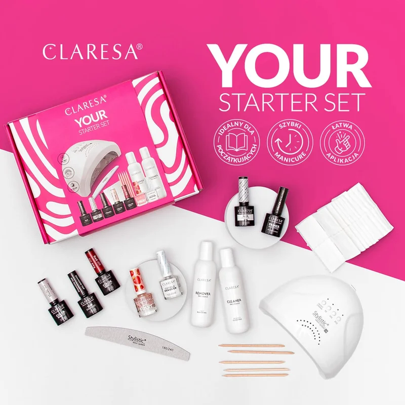 CLARESA műköröm kezdő szett