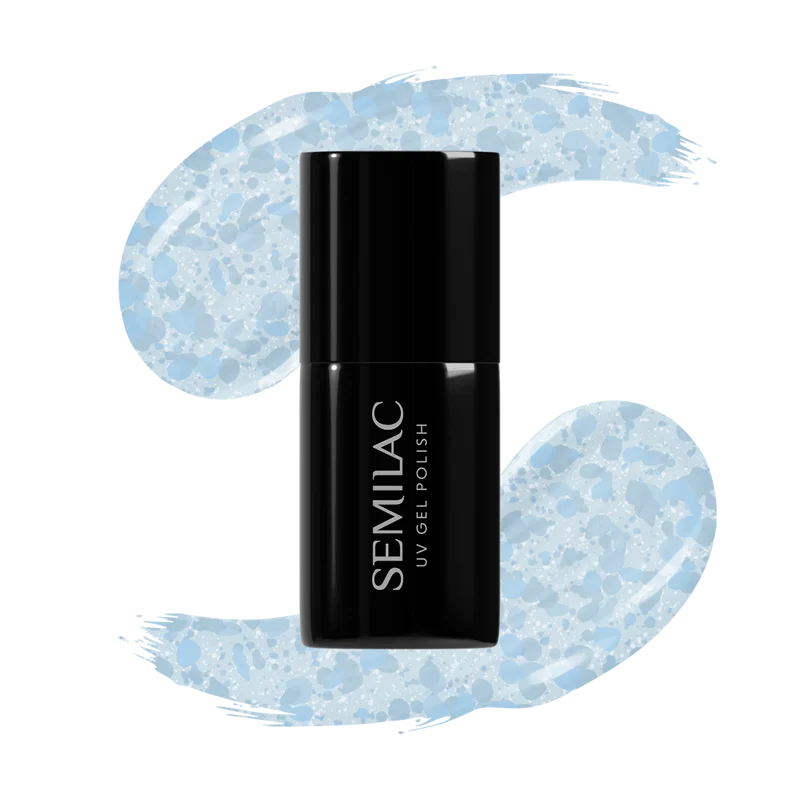 SEMILAC UV/LED Gél Lakk 7ml - 493 - HEMA FREE - Bubble Gum