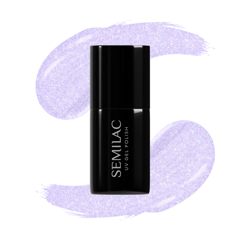 SEMILAC UV/LED Gél Lakk 7ml - 499 - HEMA FREE - Violet Vibes