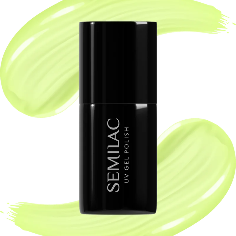 SEMILAC UV/LED Gél Lakk 7ml - 604 - HEMA FREE - Luminous Lemon