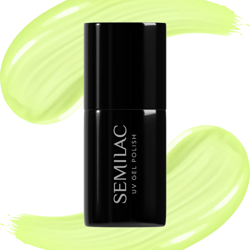 SEMILAC UV/LED Gél Lakk 7ml - 604 - HEMA FREE - Luminous Lemon