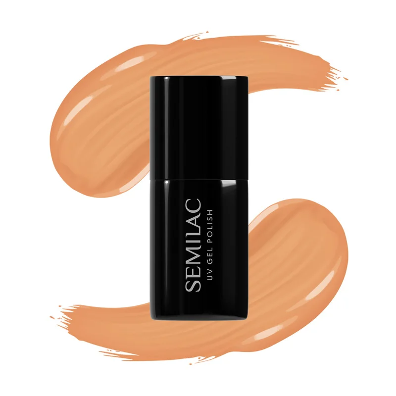 SEMILAC UV/LED Gél Lakk 7ml - 600 - HEMA FREE - Apricot Crush