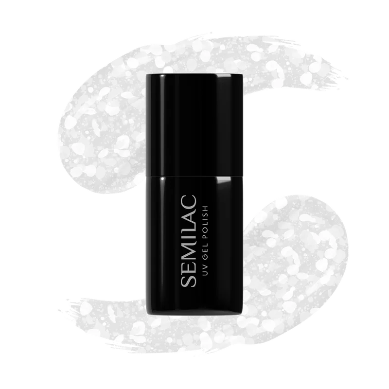 SEMILAC UV/LED Gél Lakk 7ml - 490 -HEMA FREE - Ice Crushed