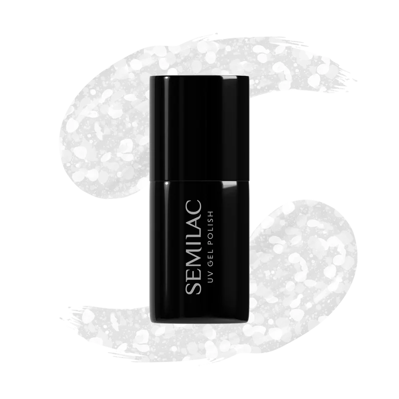 SEMILAC UV/LED Gél Lakk 7ml - 490 -HEMA FREE - Ice Crushed