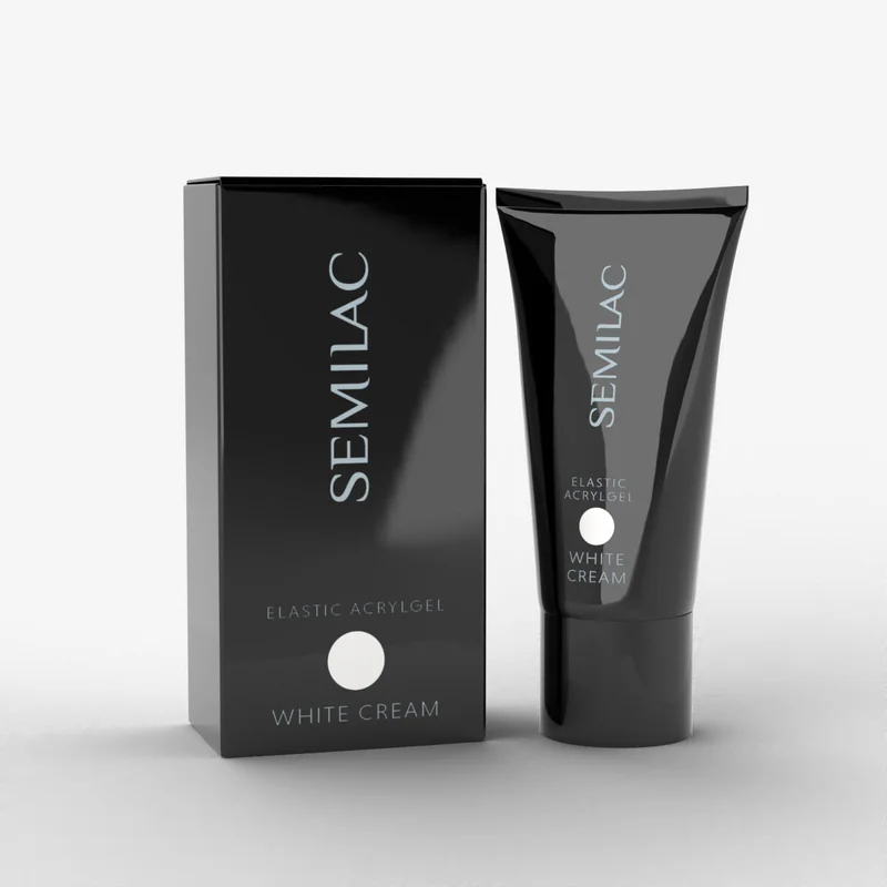 SEMILAC Elastic Acrylgel - 30 g - White Cream