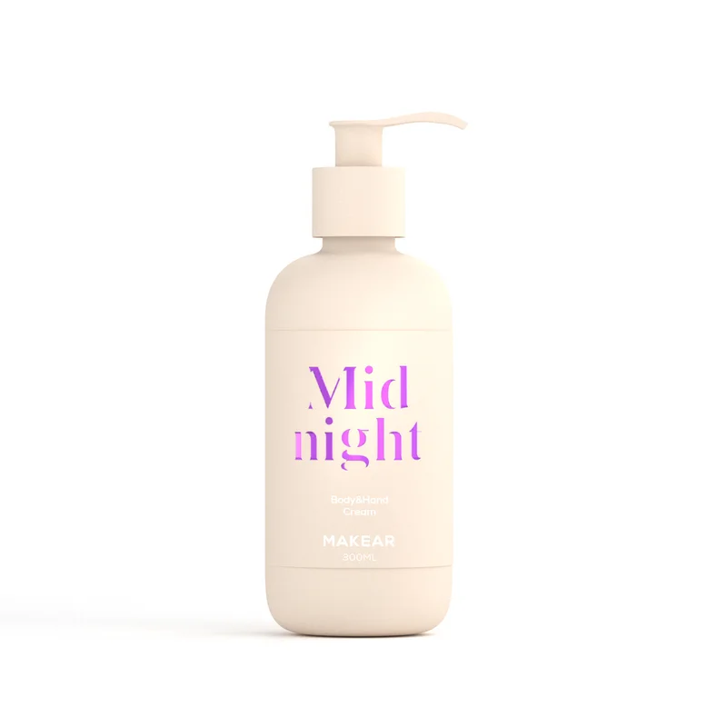 MAKEAR Kéz- és testápoló krém 300ml - parfüm illattal - MIDNIGHT