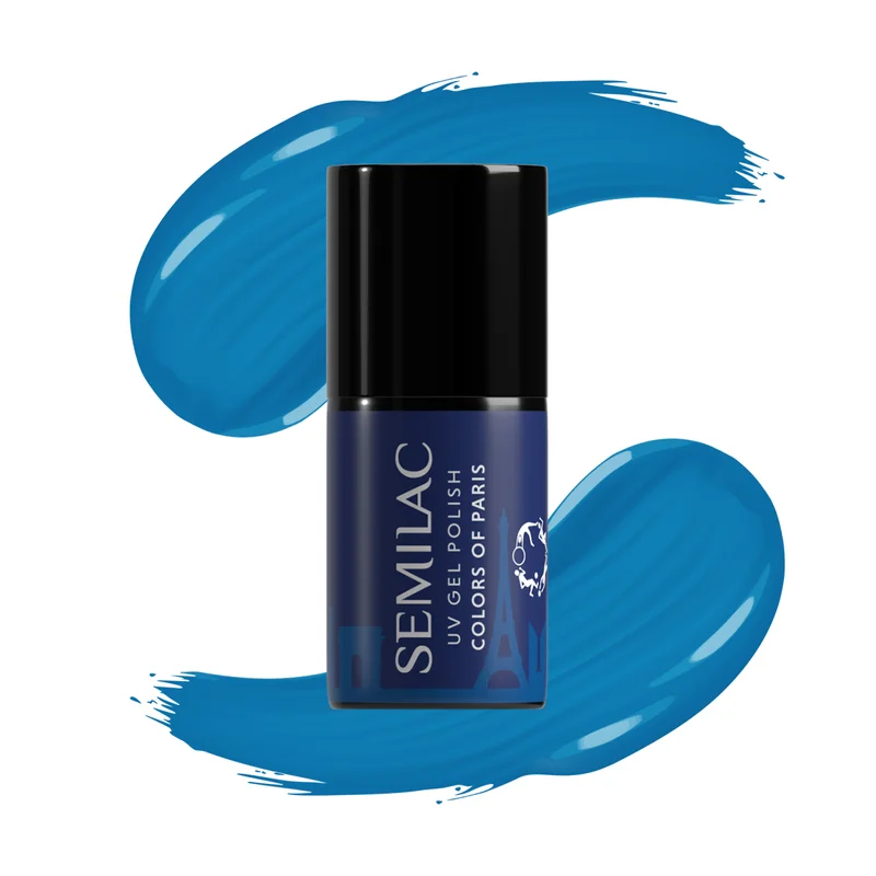 SEMILAC UV/LED Gél Lakk 7ml - 798 - Parisian Sky
