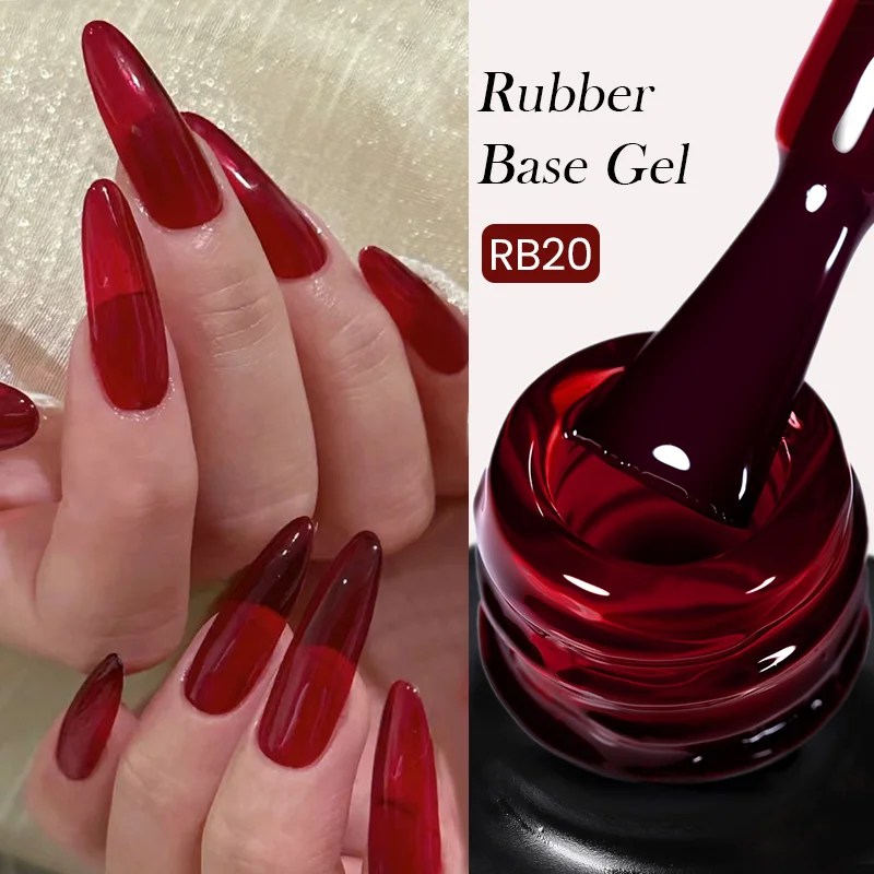 Born Pretty Pro HEMA FREE Rubber Base Gel 15 ml - RB20