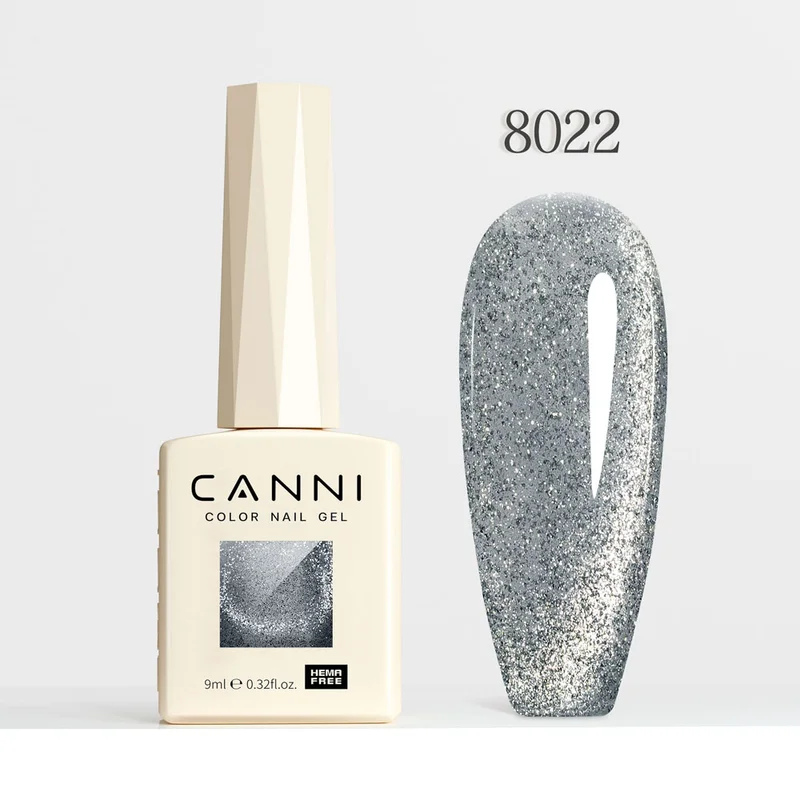 CANNI HEMA FREE UV/LED gél lakk 9ml No.8022