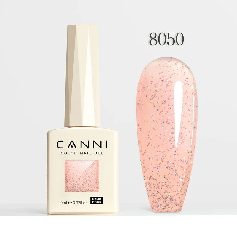 CANNI HEMA FREE UV/LED gél lakk 9ml No.8050