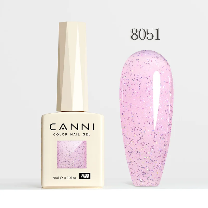 CANNI HEMA FREE UV/LED gél lakk 9ml No.8051