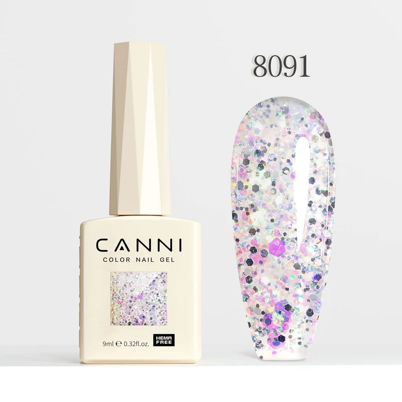 CANNI HEMA FREE UV/LED gél lakk 9ml No.8091
