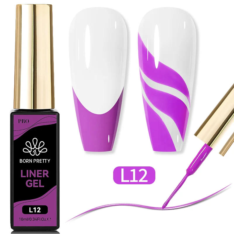 BORN PRETTY PRO Liner Gel 10 ml - L12
