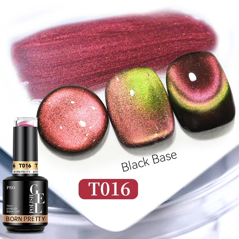 BORN PRETTY PRO UV/LED gél lakk 15 ml - T016 - Double Light Cat Eye