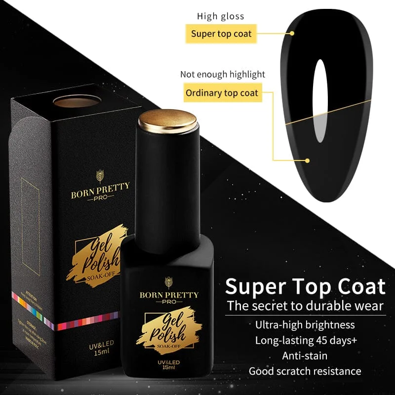 BORN PRETTY TRUBUTY - Super Top Coat 15 ml