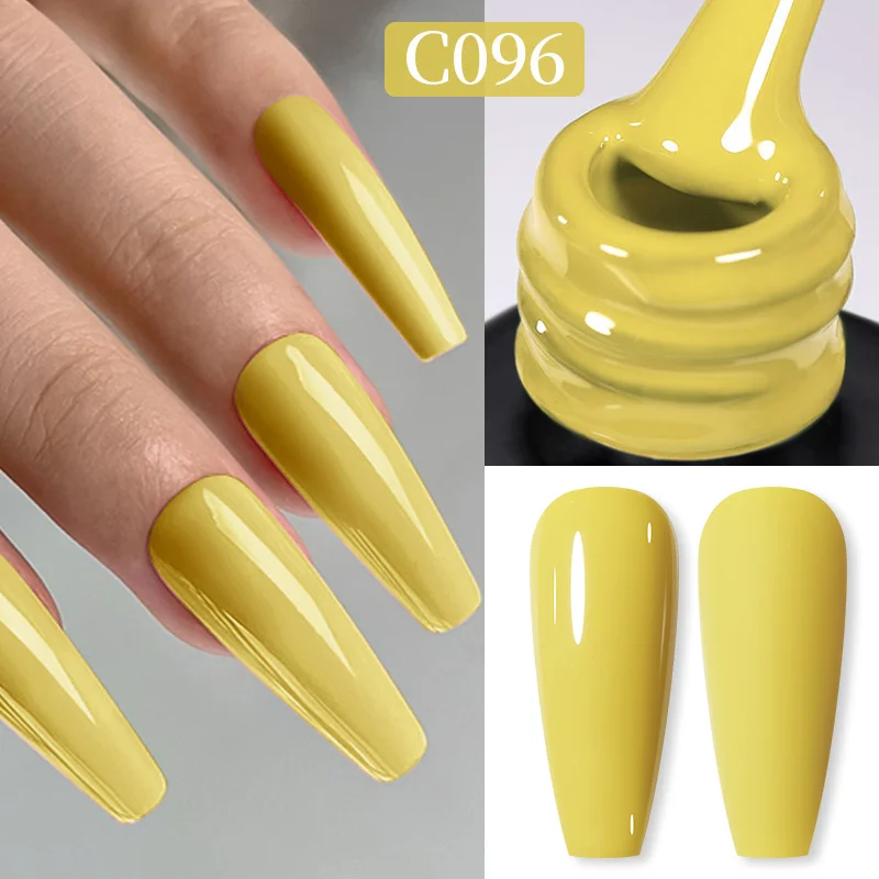 Born Pretty Pro UV/LED HEMA FREE gél lakk 15 ml - C096 - Arylide Yellow